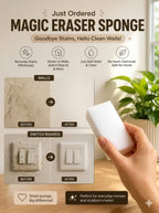 Magic Eraser Sponge – Pack of 4 🧽✨