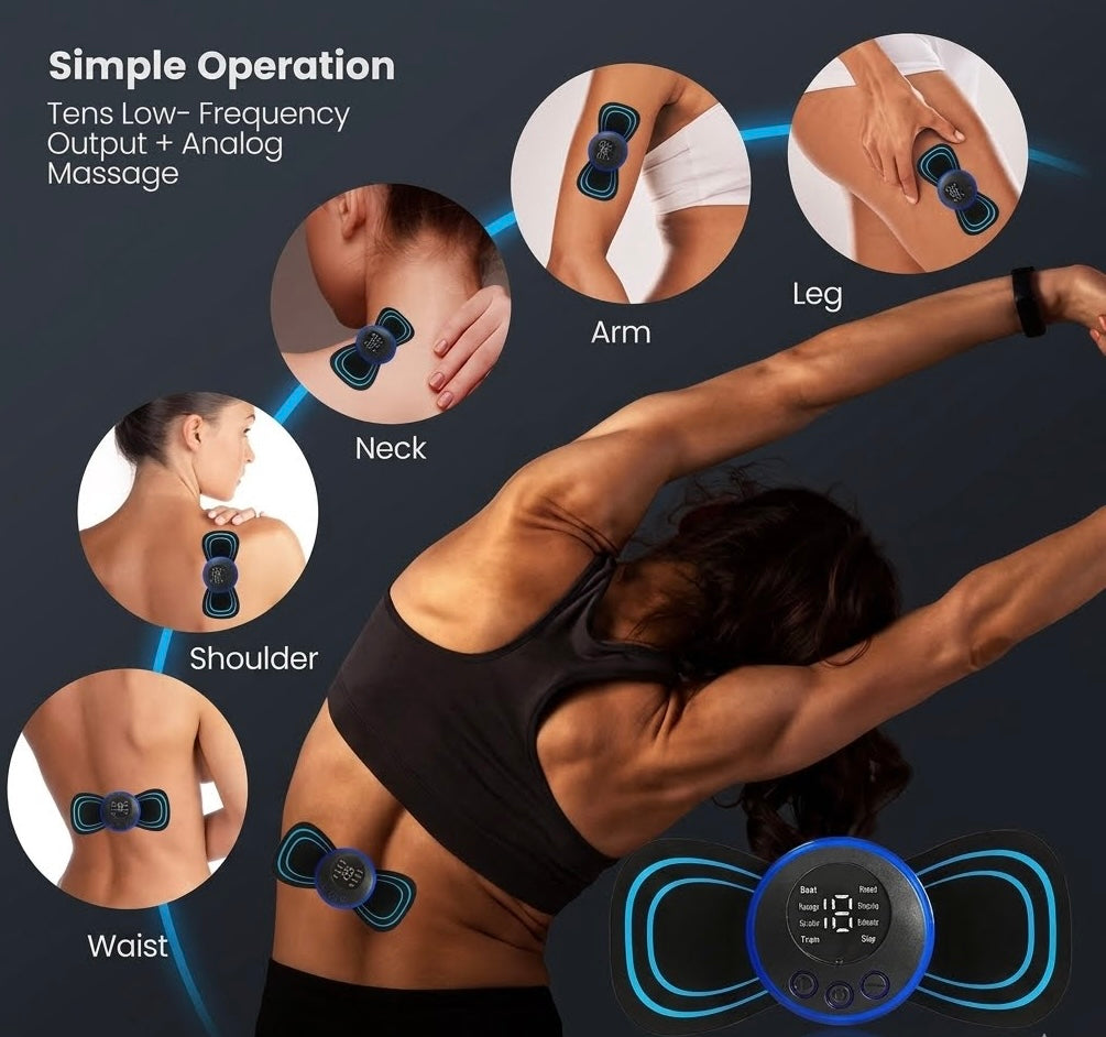 Rechargeable Wireless Muscle Stimulator Massager