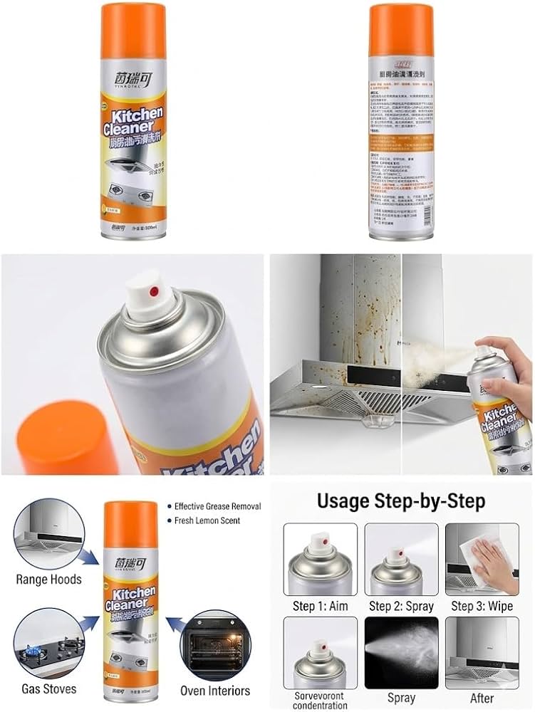 Kitchen Cleaner – Powerful Grease & Dirt Remover