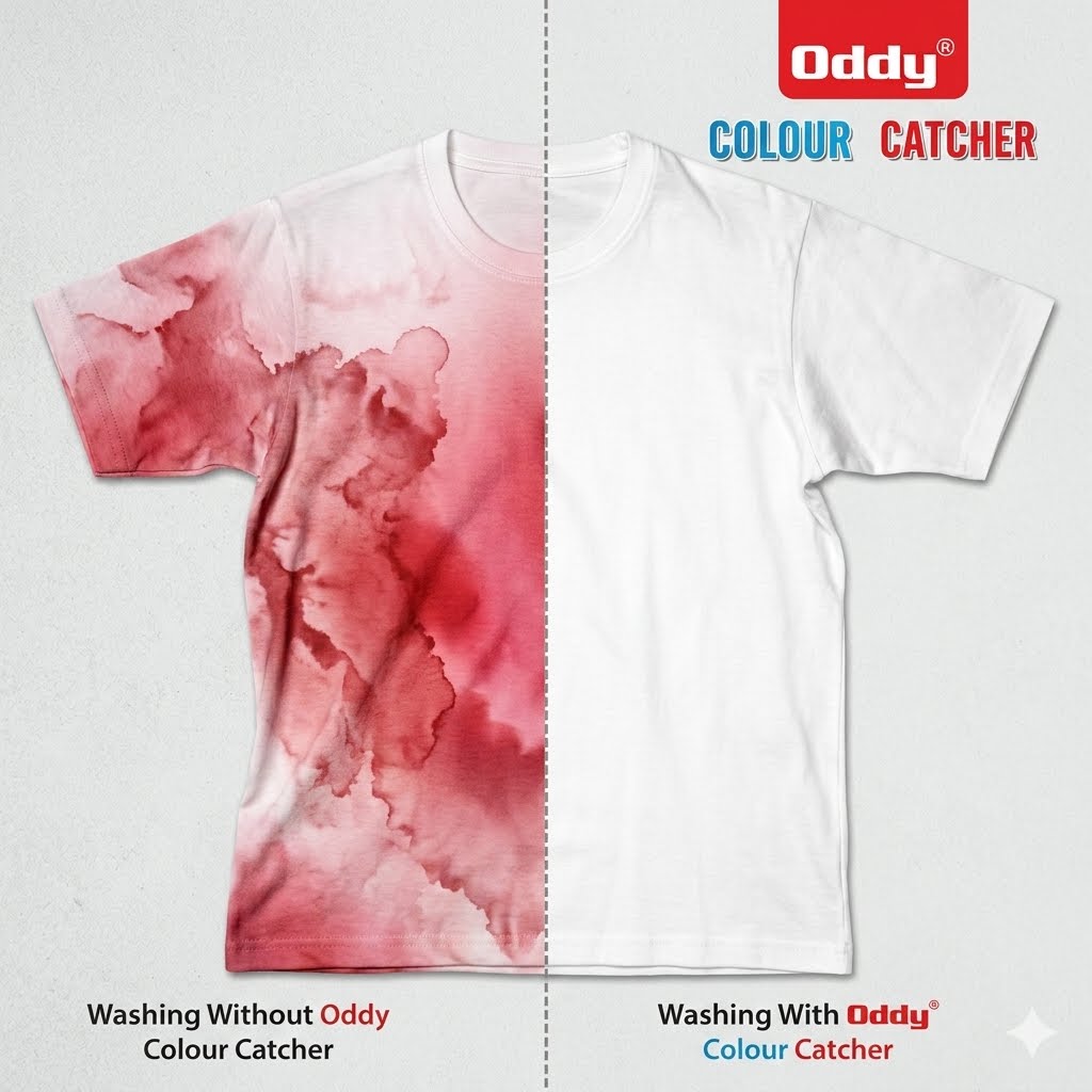 Colour Catcher Laundry Sheets – Prevents Colour Bleeding & Keeps Clothes Bright