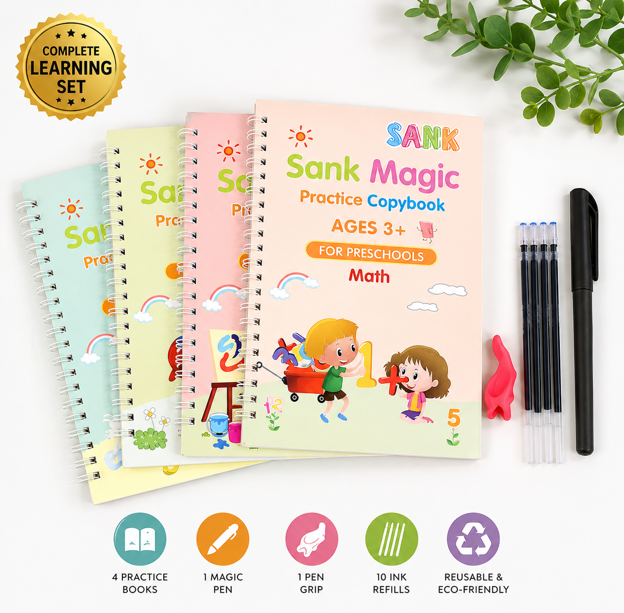 Original Sank Magic Practice Copybook