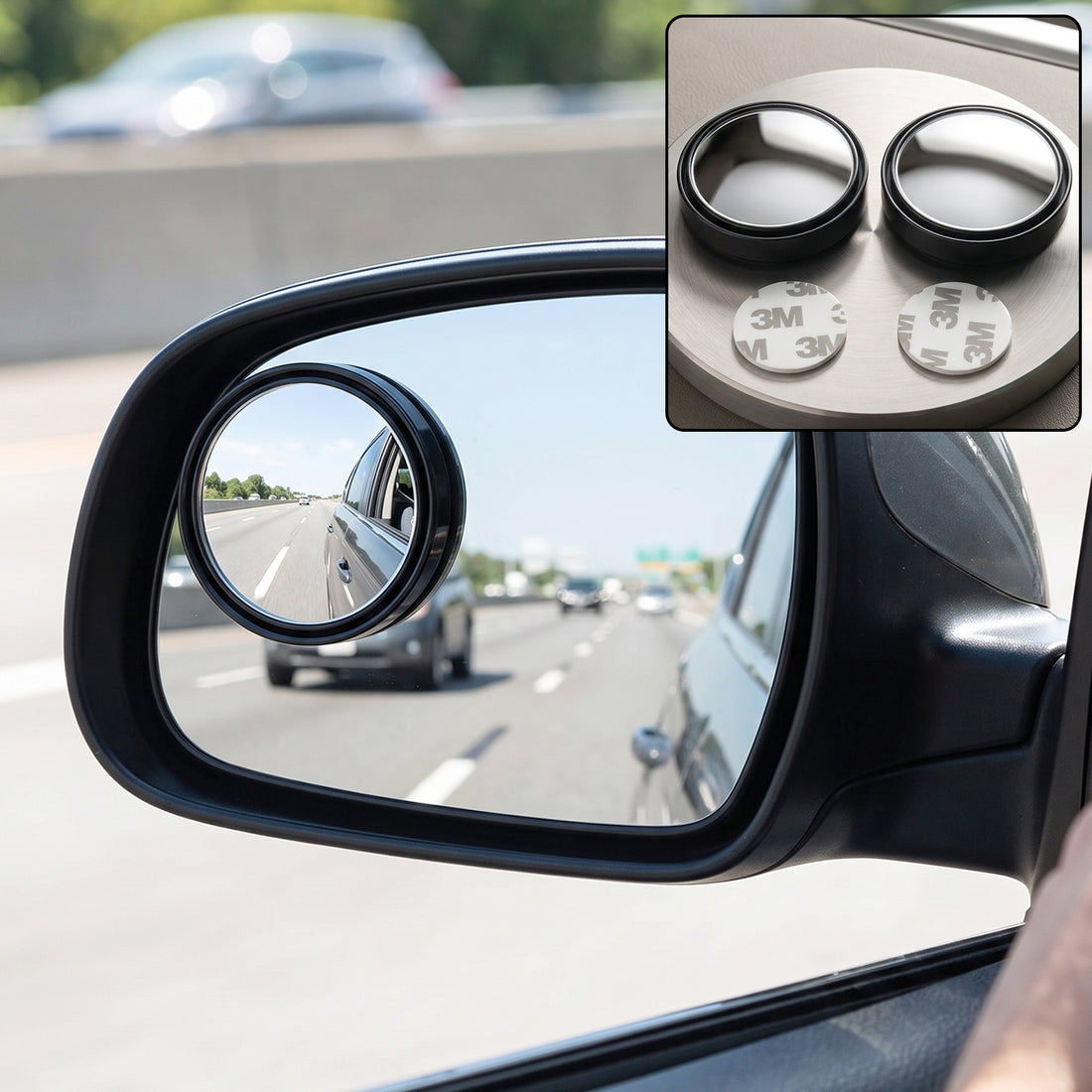 360° Blind Spot Mirror | Drive Safer, Smarter & Stress Free