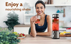 Portable USB Rechargeable Mini Juicer Blender,Electric Juicer Bottle For Smoothies and Juices, Mixer Juicer that Crushes Ice.