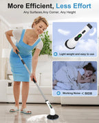 Electric Spin Scrubber, Cleaning Brush