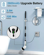 Electric Spin Scrubber, Cleaning Brush